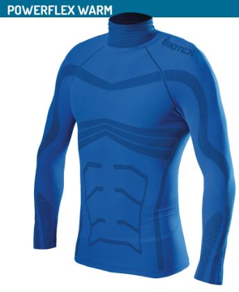 Image de chemisette l.m. Biotex Powerflex Warm Royal Blue / II°