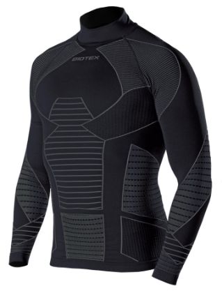 Image de chemisette l.m. Biotex Icebreak Black-Grey / III°