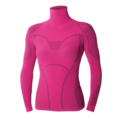 Image de chemisette l.m. Biotex Powerflex Warm Woman Fuchsia