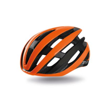 Image de casque Dotout Kabrio Shiny Orange Fluo / 59-62