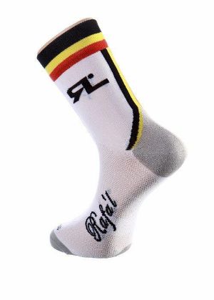 Afbeeldingen van paar Rafa'L sokken Sélection Belgium White / 35-38