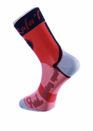 Afbeeldingen van paar Rafa'L sokken Céleste Red-Black / 39-42