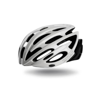 Afbeeldingen van Dotout helm Shoy Shiny White-Shiny Black / 59-62