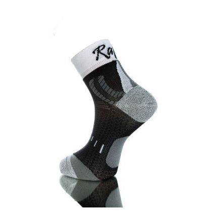 Afbeeldingen van paar Rafa'L sokken Nairobie Running Black-White / 39-42