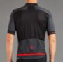 Afbeeldingen van Giordana trui k.m. Herringbone Tenax Pro Black-Grey-Red / XXXL°