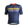 Afbeeldingen van Giordana trui k.m. Sette Tenax Pro Navy-Fluo Green-Orange / S°