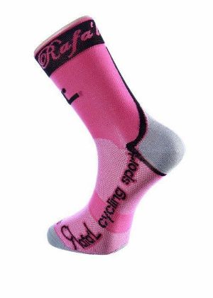 Afbeeldingen van paar Rafa'L sokken Céleste Fuchsia-Black / 35-38