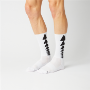 Afbeeldingen van paar Fingerscrossed sokken Aero Movement Arrow White / 35-38
