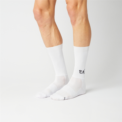 Image de paire de chaussettes Fingerscrossed Aero Movement Easy White / 43-46