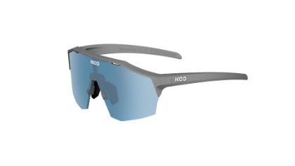 Image de paire de lunettes KOO Alibi 966 Grey Matt / Turquoise Mirror / Regular