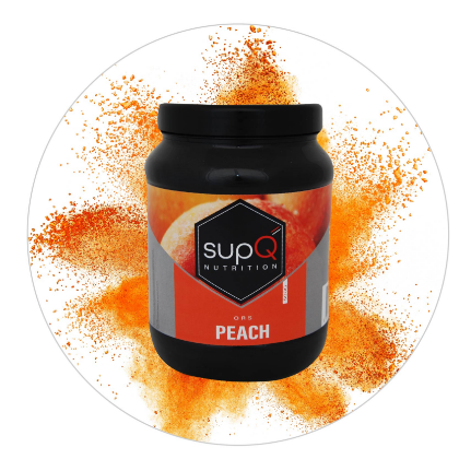 Image de ORS drink poudre SupQ (pot 500g) Peach