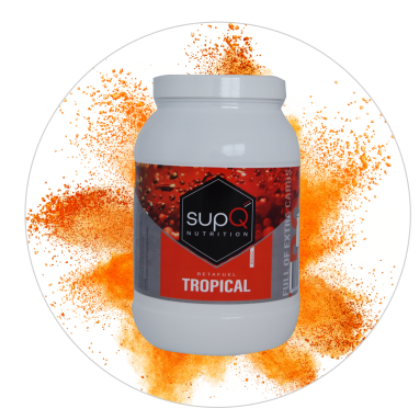 Image de Beta Fuel poudre SupQ (pot 800g) Tropical