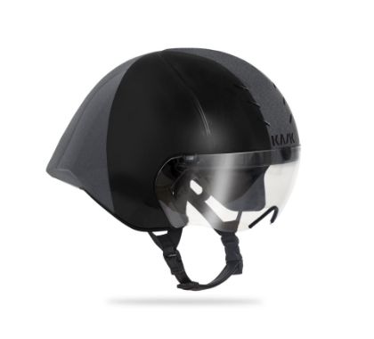 Image de casque Kask Mistral incl. visière transparent Black-Anthracite / 55-58