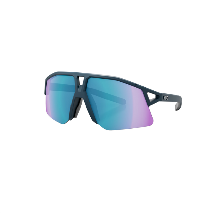 Afbeeldingen van KOO Bril Hype 830 Dark Blue Matt L.Turquoise Mirror