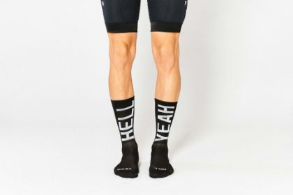 Image de paire de chaussettes Fingerscrossed Hell Yeah 2.0 Black / 43-46