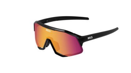 Image de paire de lunettes KOO Demos 971 Black Photocromic Mirror