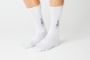 Afbeeldingen van paar Fingerscrossed sokken Aero 2.0 Logo White / 43-46