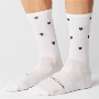 Afbeeldingen van paar Fingerscrossed sokken Classic Iconic Hearts White / 35-38